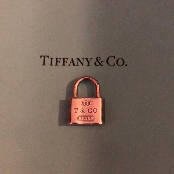 Tiffany & Co. Sliver Padlock Charm